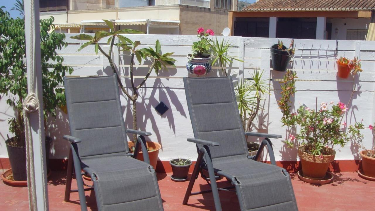 Centrico Atico Apt 100M2 Patio Almunecar Bagian luar foto